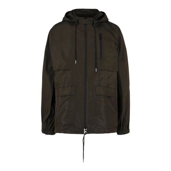 Alexander McQueen Kimono Sleeve Windbreaker Green Mens